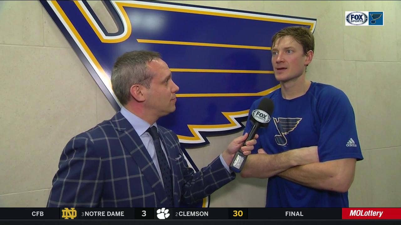 Bouwmeester on playing behind: 'It starts to snowball'