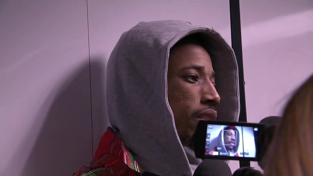 DeMar DeRozan on getting the road win vs. Clippers