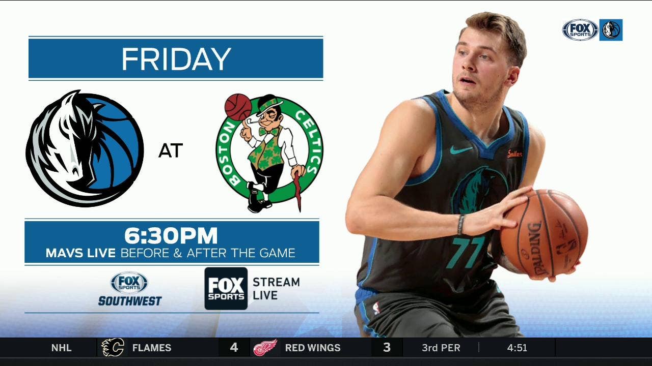 Mavericks Riding High into Boston | Mavs Live