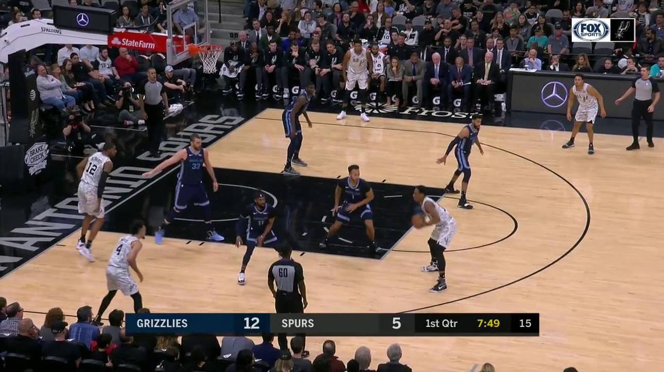 HIGHLIGHTS: Derrick White Knocks down the Open Three