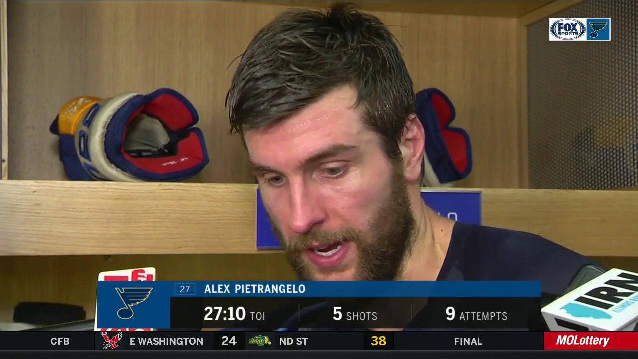 Pietrangelo: Blues need to eliminate 'defensive breakdowns'