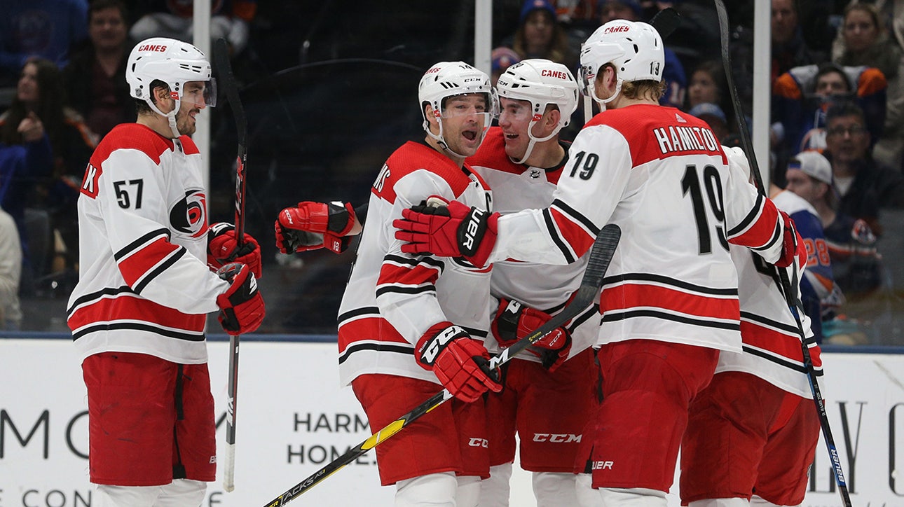 Hurricanes edge Islanders to push winning streak to five