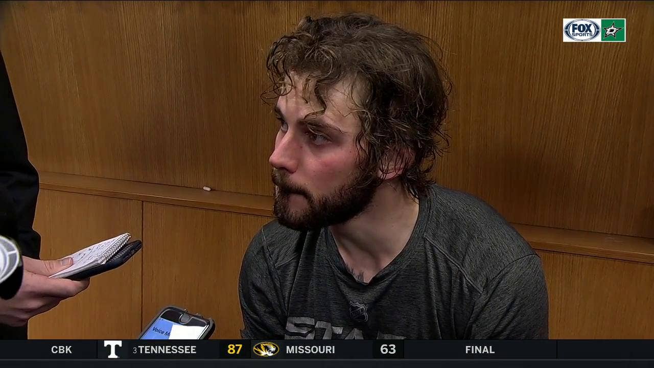 Tyler Seguin talks two goal performance in Stars 3-1 win | Stars Live