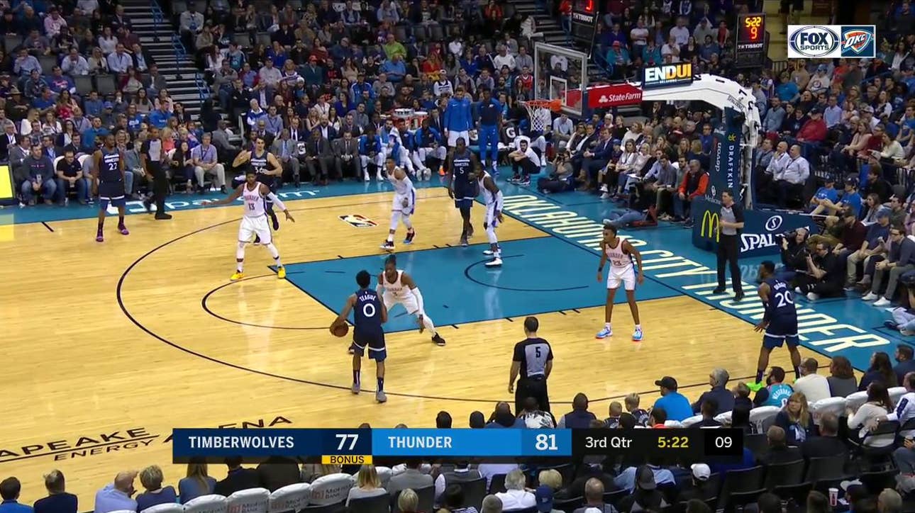 VIDEO: Nerlens Noel injured on drive by Andrew Wiggins