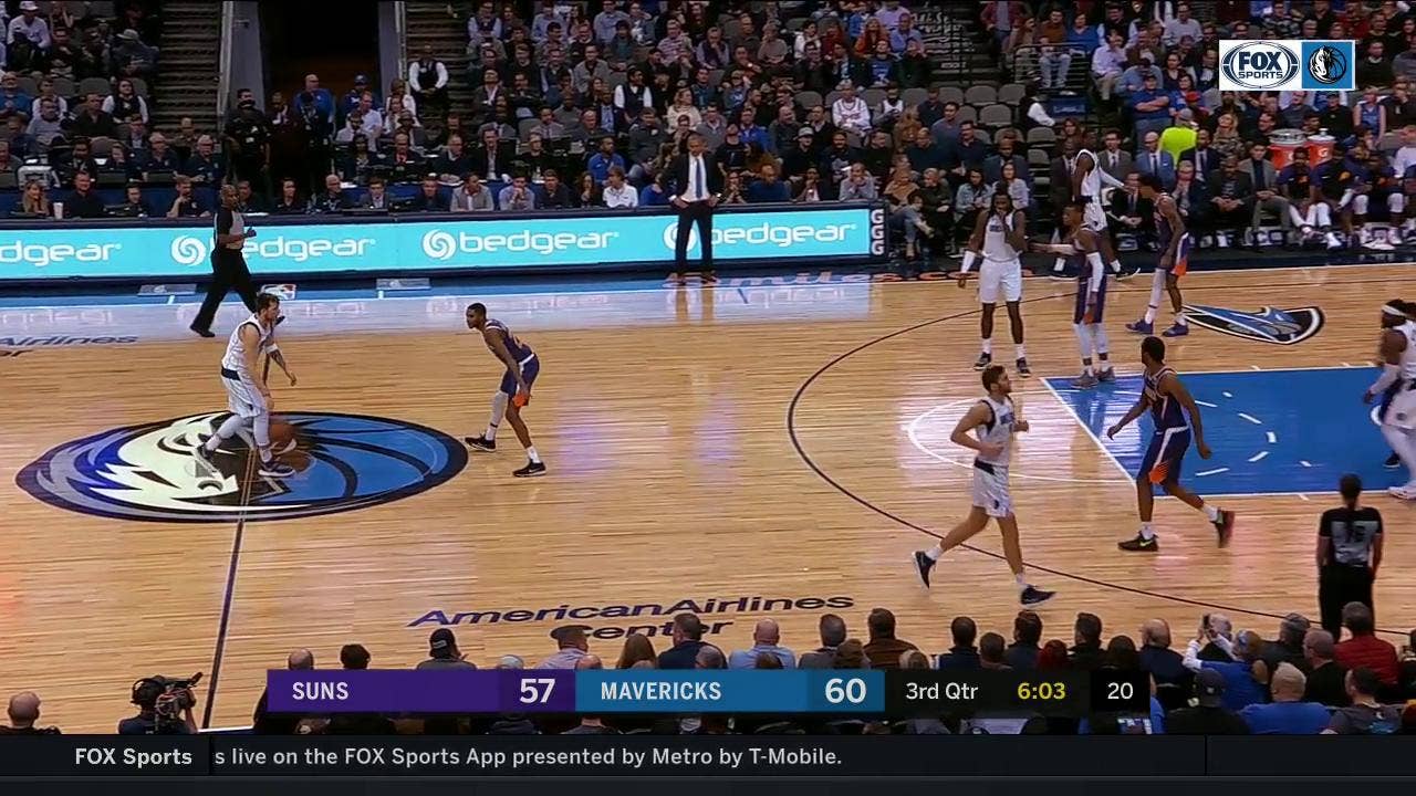 HIGHLIGHTS: Harrison Barnes gets it up to DeAndre Jordan for the Dunk