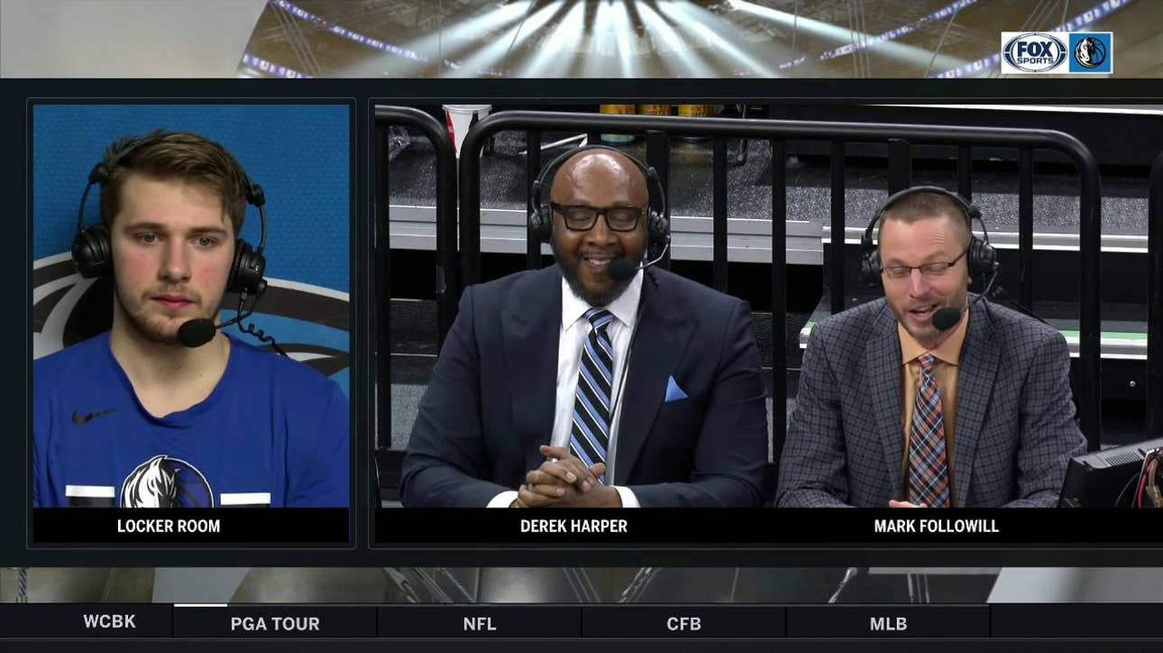 Luka Doncic: 'I'm just having fun on the court' | Mavs Live