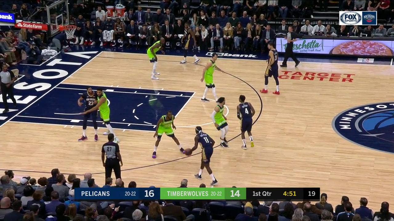 HIGHLIGHTS: Jrue Holiday and Anthony Davis like Clockwork