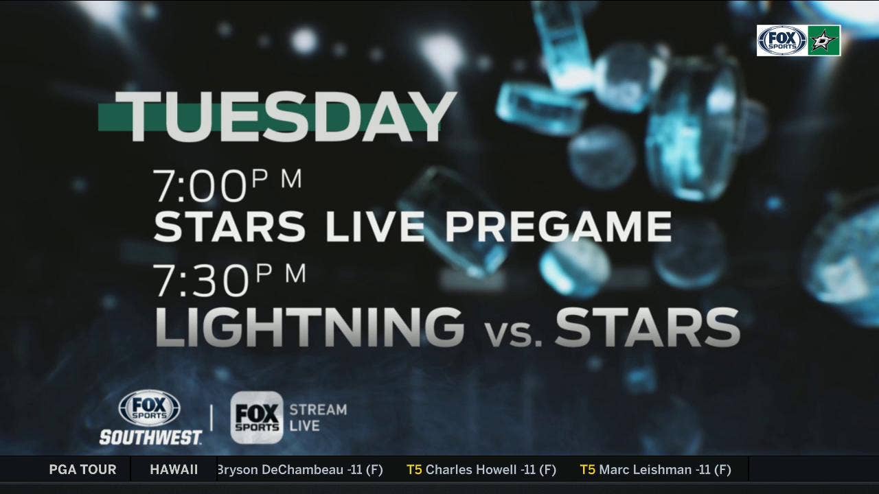 Dallas to host Tampa Bay next | Stars Live
