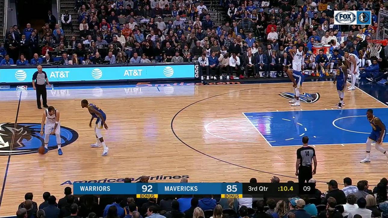 HIGHLIGHTS: Luka Doncic Drains a Three at end of 3rd