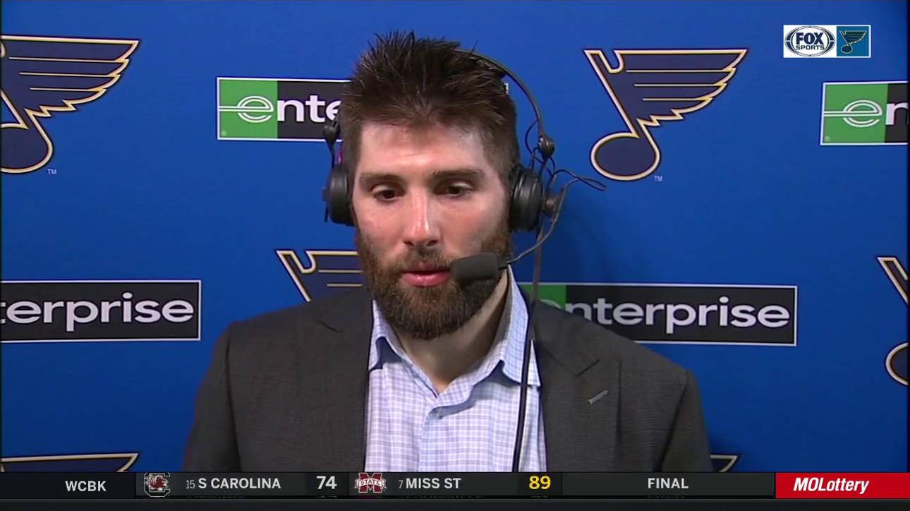 Pat Maroon: 'You just try to hang on' while fighting Zdeno Chara