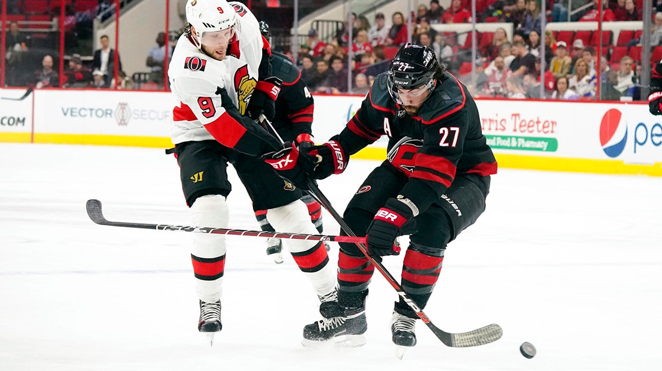 Second period proves costly as Hurricanes fall to Senators