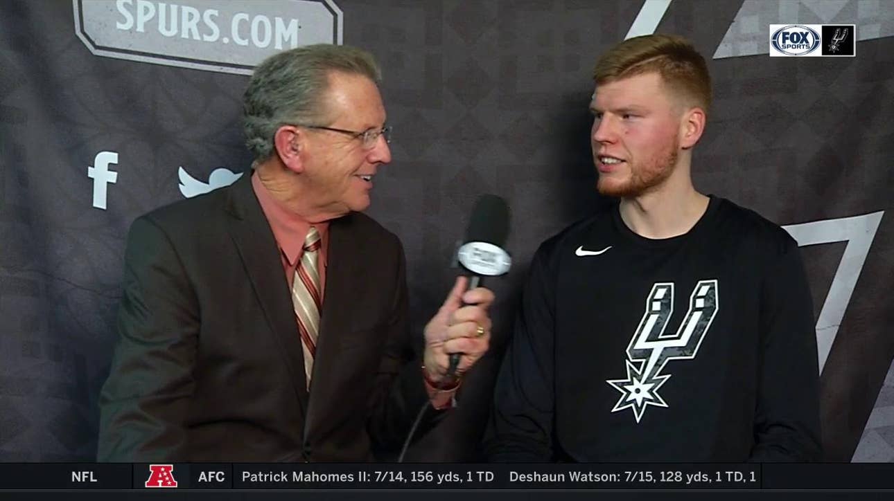 Davis Bertans has season-high 21 points in win over Wizards