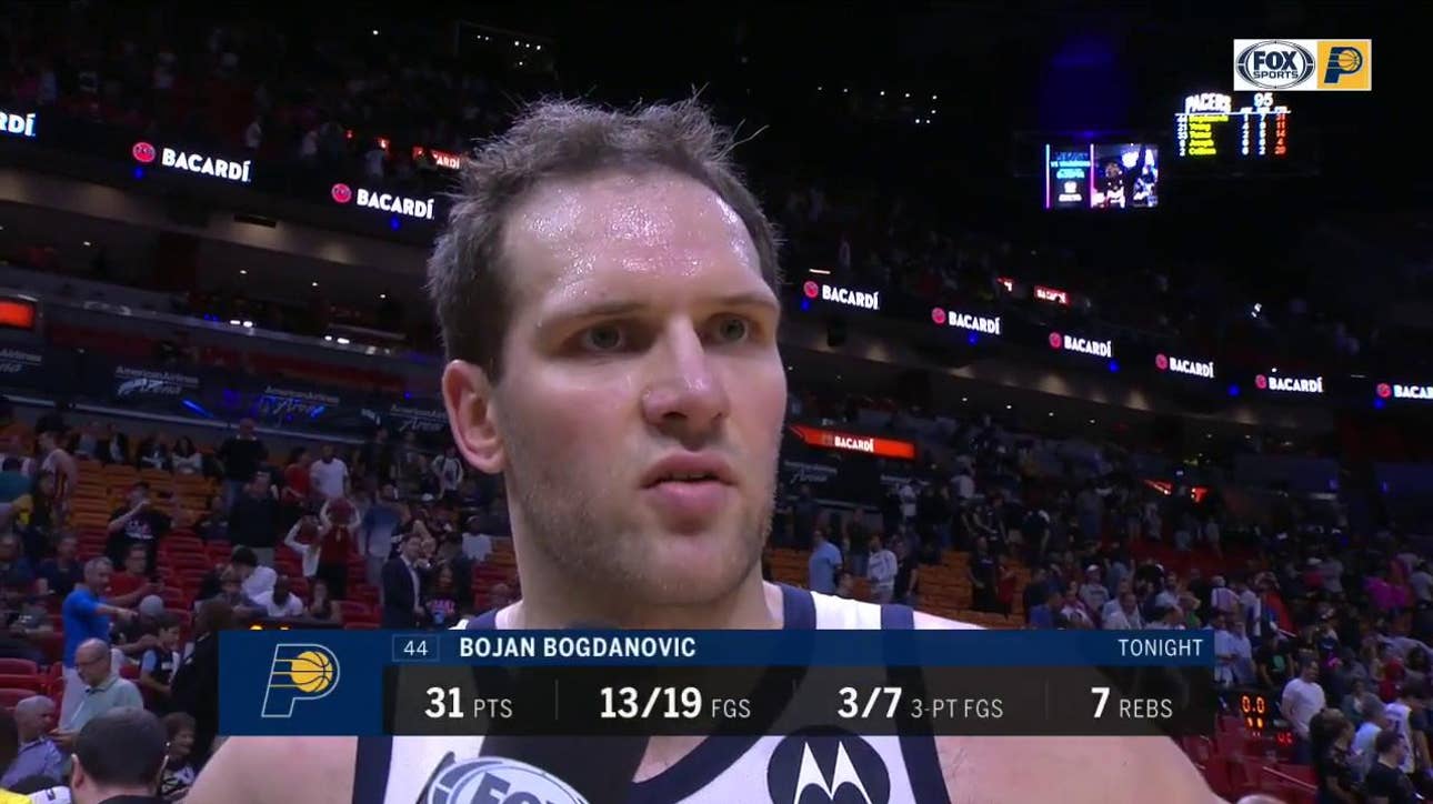 Bogdanovic on season-high 31 points: 'Just trying to do whatever it takes'