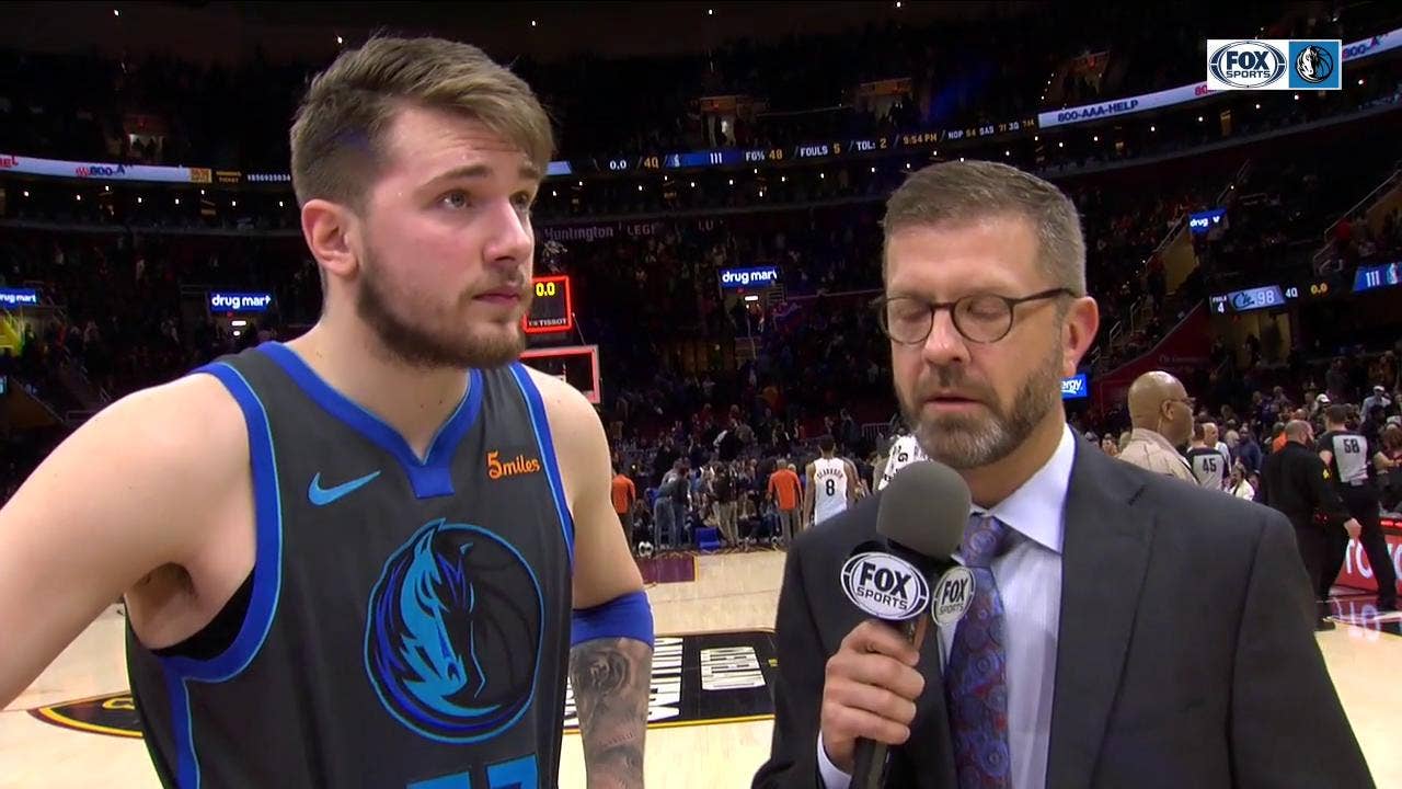 Luka Doncic on win in Cleveland: 'I just felt great'