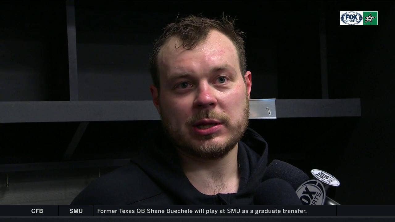 Anton Khudobin on OT loss to Nashville