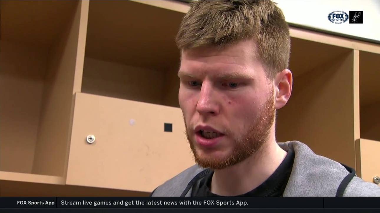 Davis Bertans: 'It's always fun when shots fall'