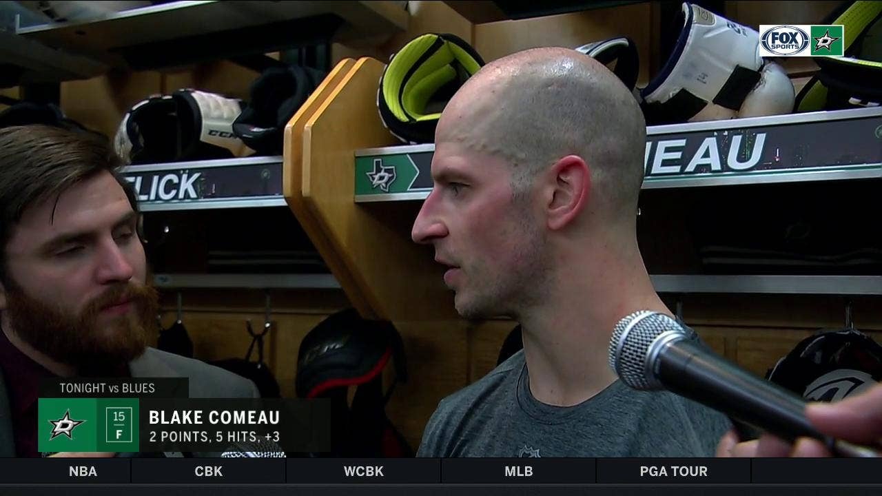 Blake Comeau: 'It's a good win'