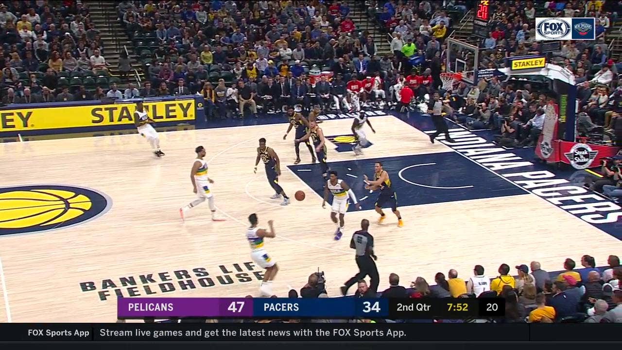 HIGHLIGHTS: Elfrid Payton hits from Three-Point Range