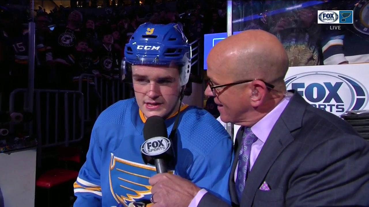 Blais on the Blues fans: 'They're the best fans in the league'