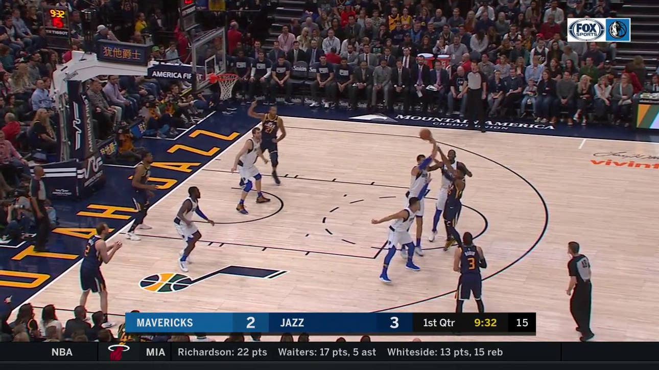 HIGHLIGHTS: Dorian Finney-Smith transition Dunk