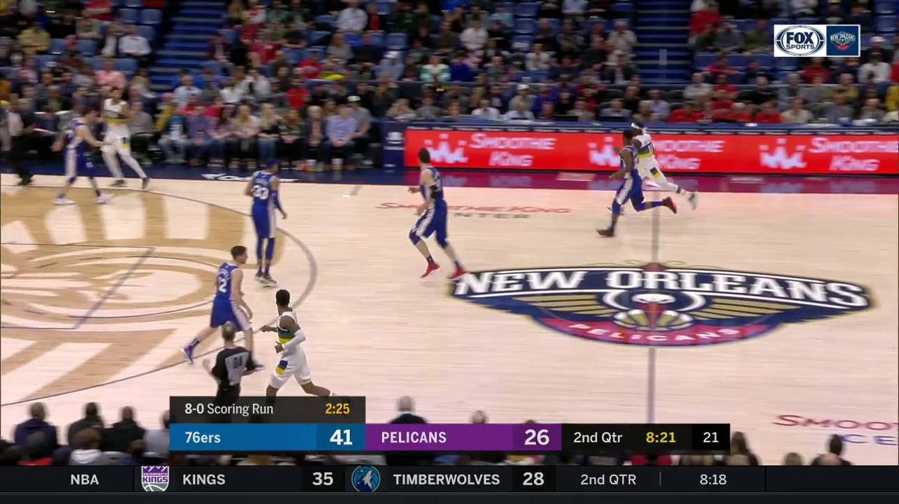 HIGHLIGHTS: Jrue Holiday driving Layup