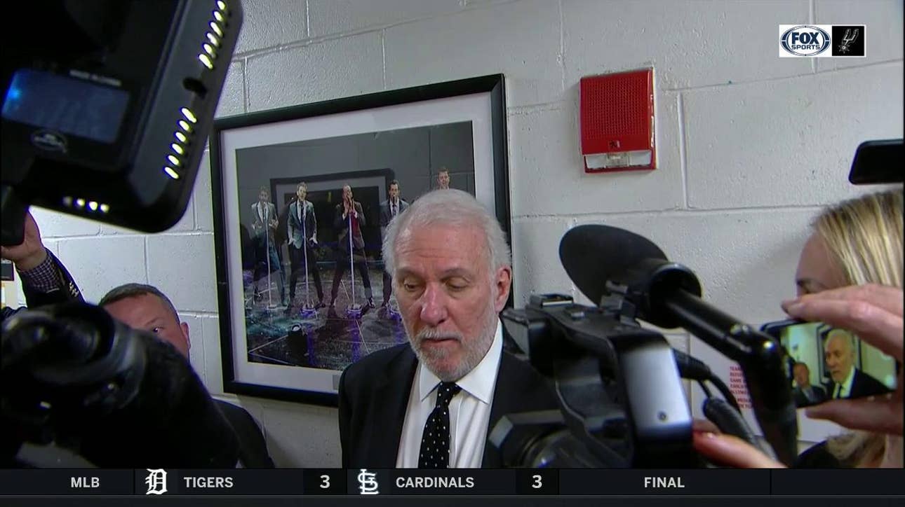 Gregg Popovich on the Spurs poor shooting in loss to Brooklyn