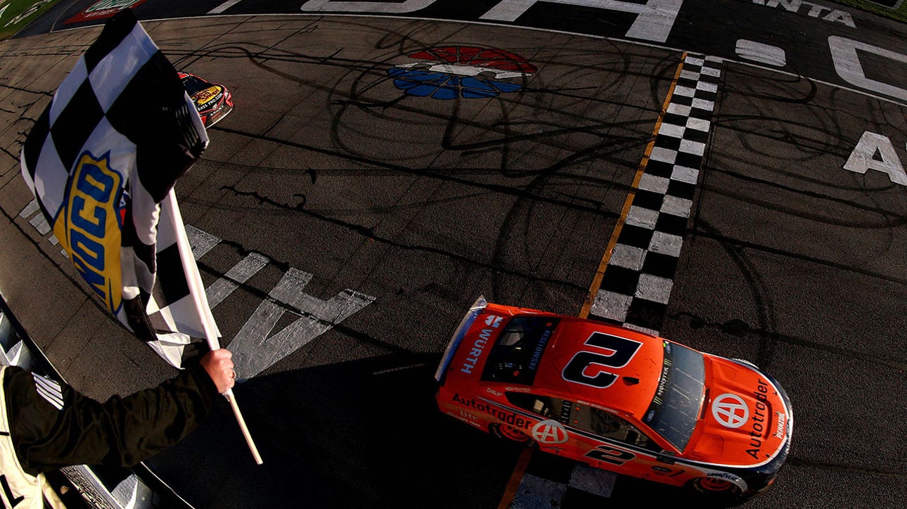 Brad Keselowski breaks down the final laps at Atlanta Motor Speedway