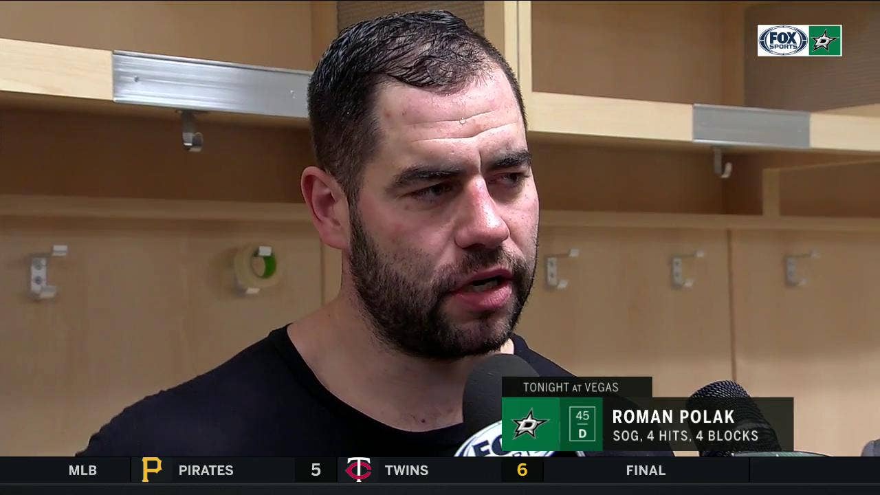 Roman Polak: 'It was a tight game until the end' | Stars Live