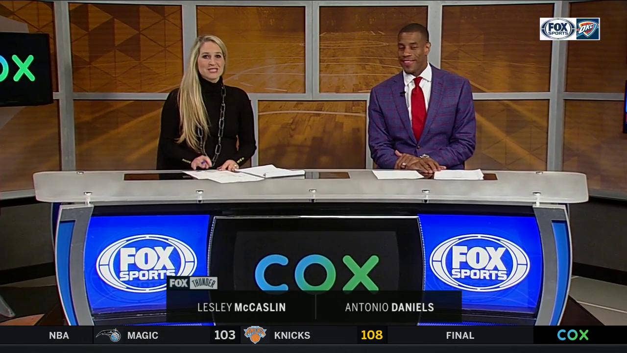 Antonio Daniels: 'Nerlens Noel fouling out was huge' | Thunder Live