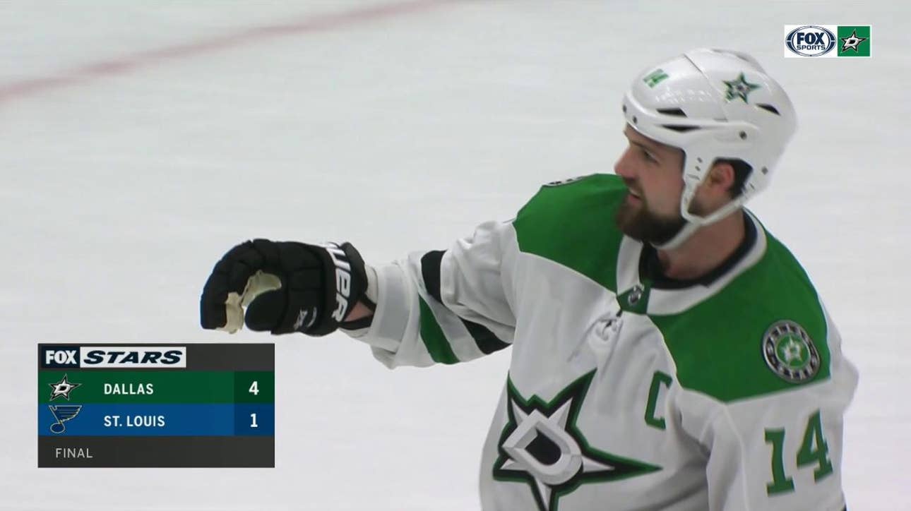 Jamie Benn has Hat Trick, Dallas beats St. Louis | Stars Live