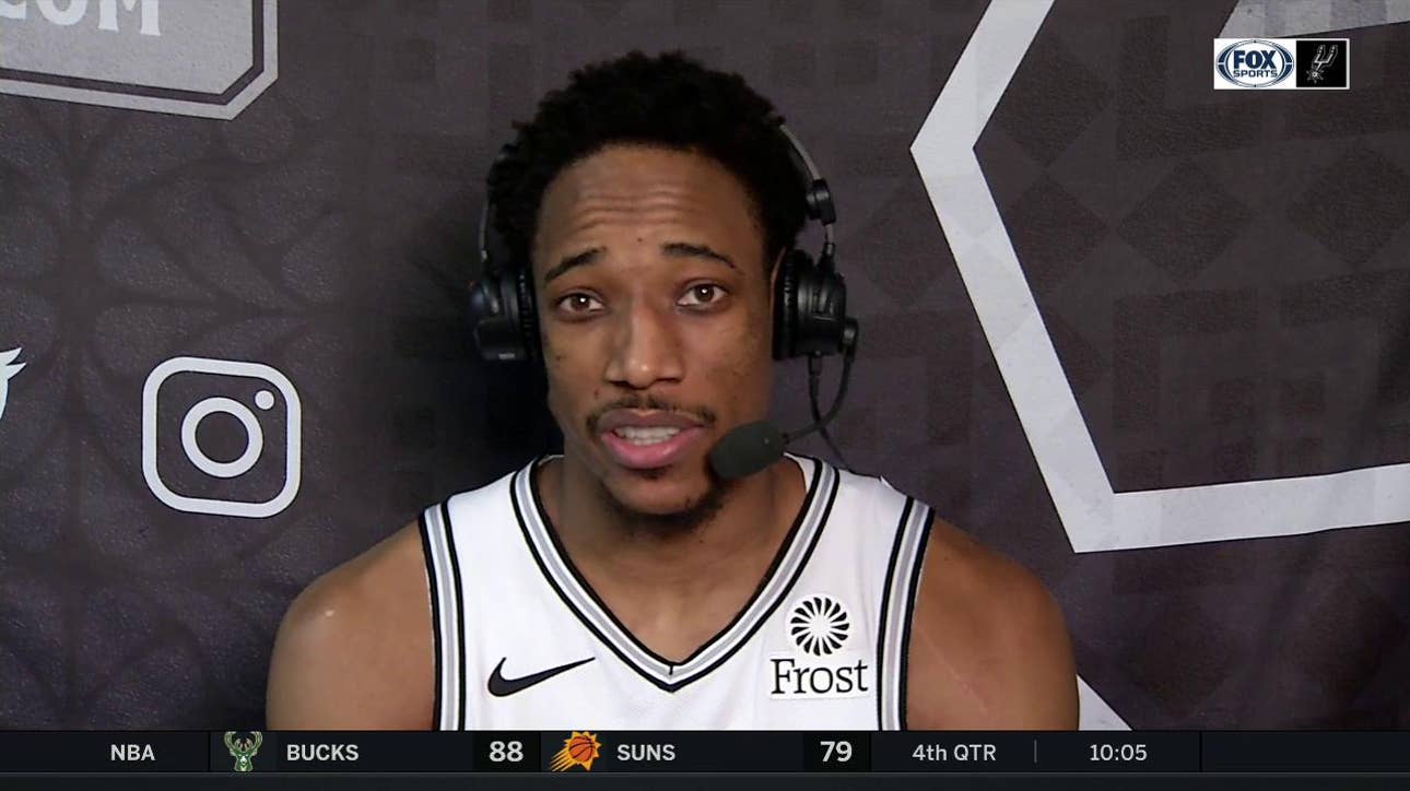 DeMar DeRozan on last few possessions, win over Denver