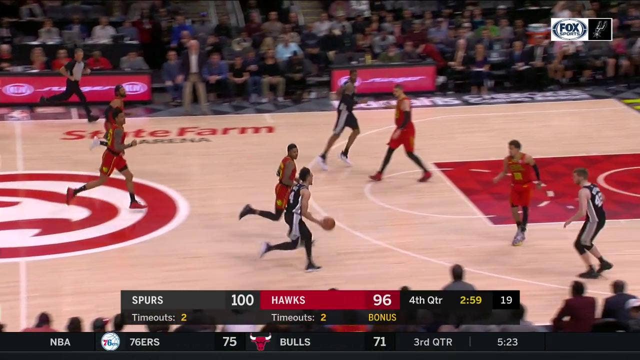 HIGHLIGHTS: Davis Bertans drills the open the Three