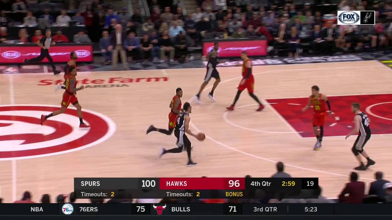 HIGHLIGHTS: Davis Bertans drills the open the Three