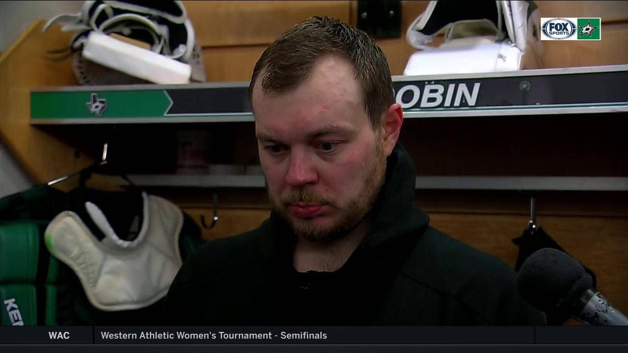 Anton Khudobin talks Stars loss to Golden Knights