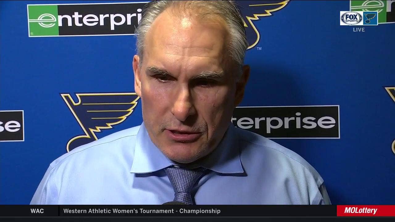 Berube on Binnington's 40-save performance against Penguins