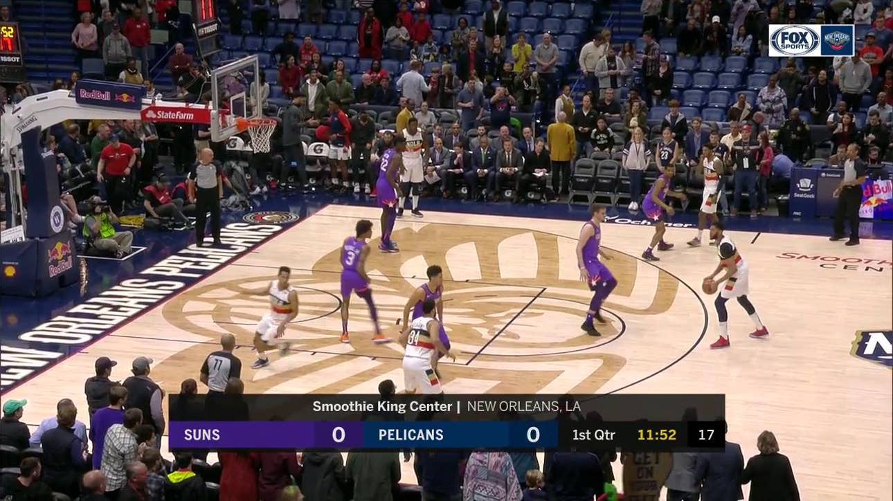 HIGHLIGHTS: Frank Jackson finds Anthony Davis