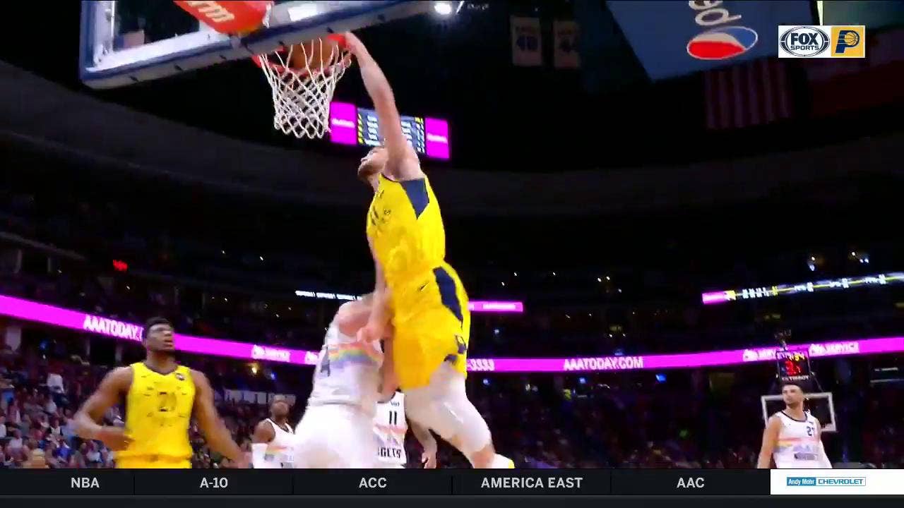 WATCH: Pacers fall short after strong first half against Nuggets