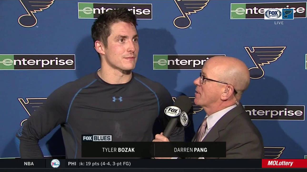 Bozak after shootout loss to Sabres: 'We were lucky to get a point'