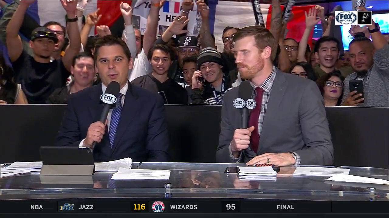 LaMarcus Aldridge on Playing Smart in win over Golden State