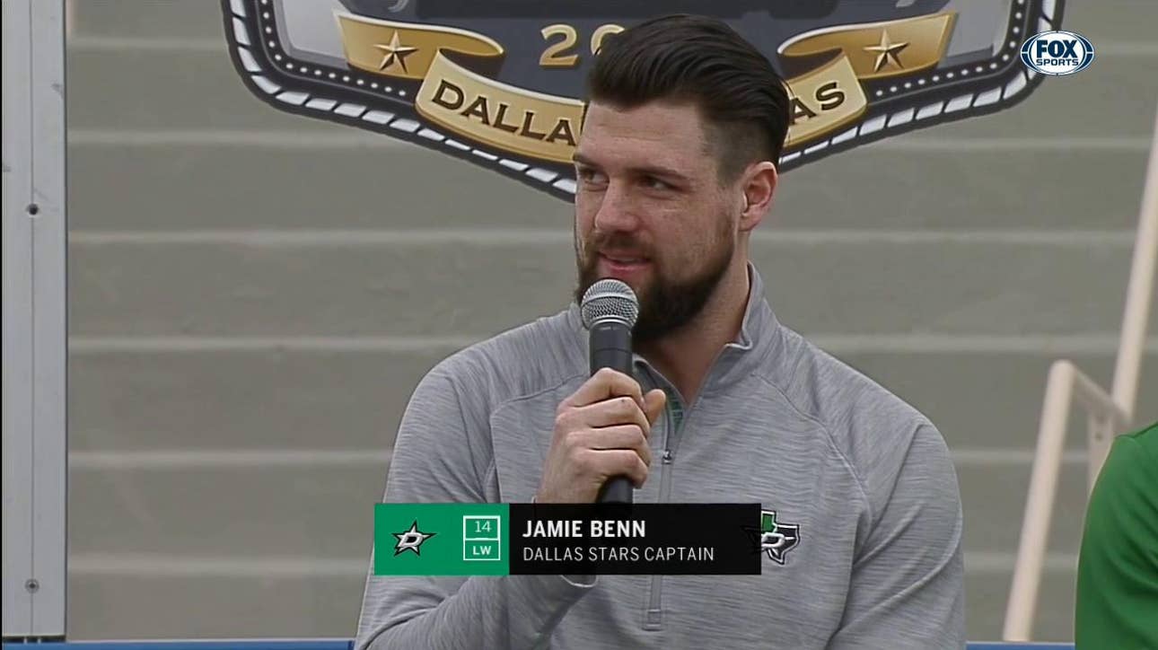 Jamie Benn on Winter Classic: 'It should be a pretty intense game'
