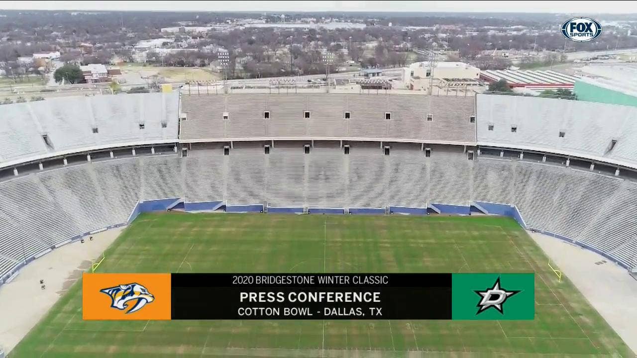 Cotton Bowl to host 2020 Bridgestone NHL Winter Classic Between Stars & Predators