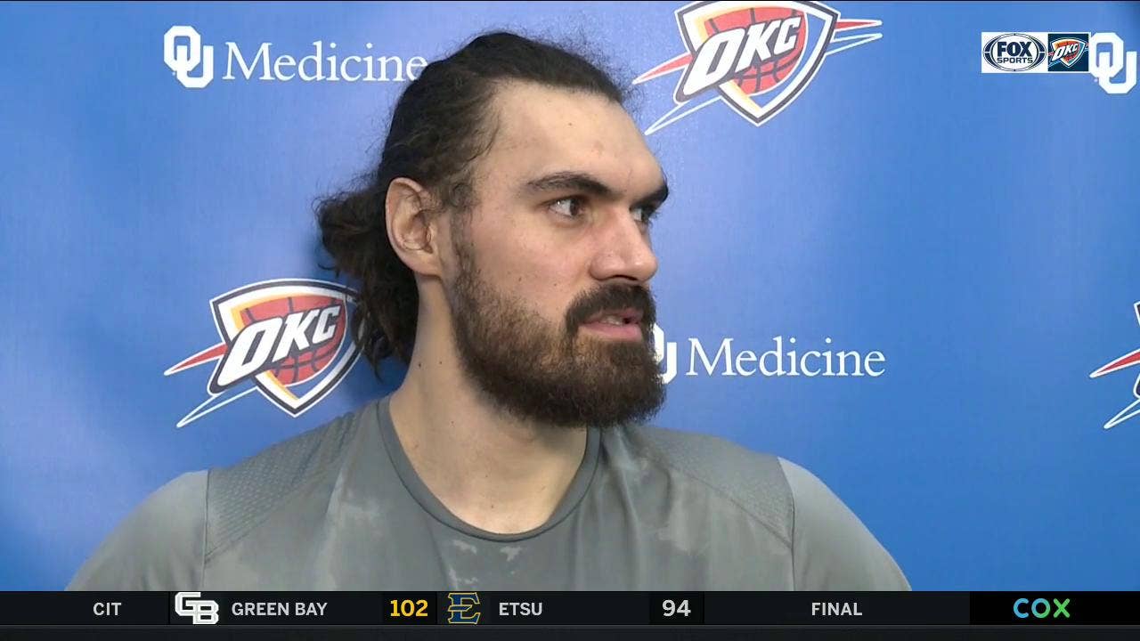 Steven Adams on what Nick Collison means to OKC
