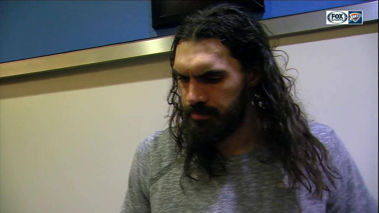 Steven Adams on Thunder loss against Raptors
