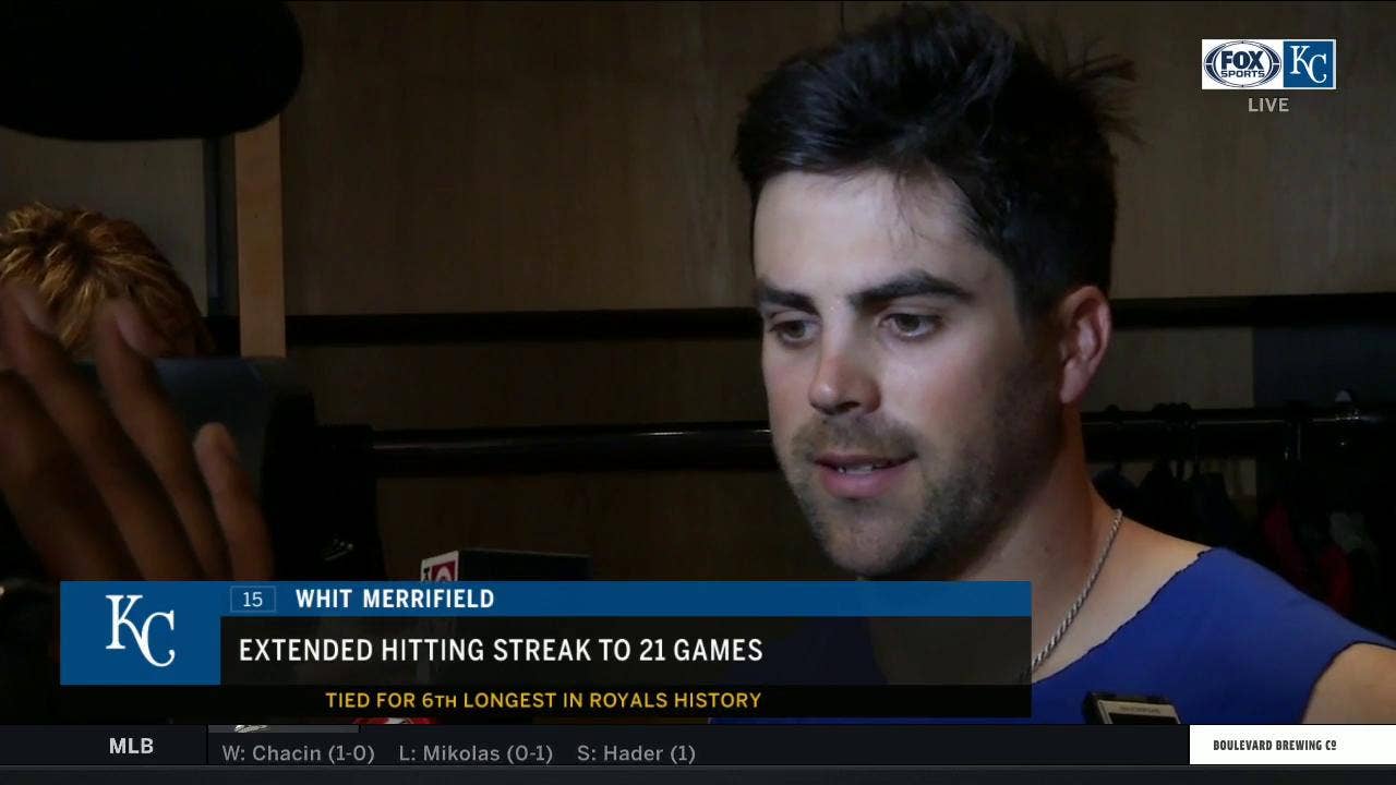 Merrifield on the productivity of the top of the Royals order