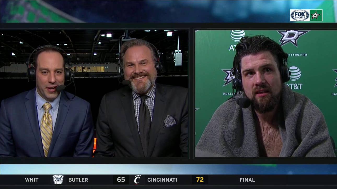 Jamie Benn hits the Dagger for Dallas in Shootout