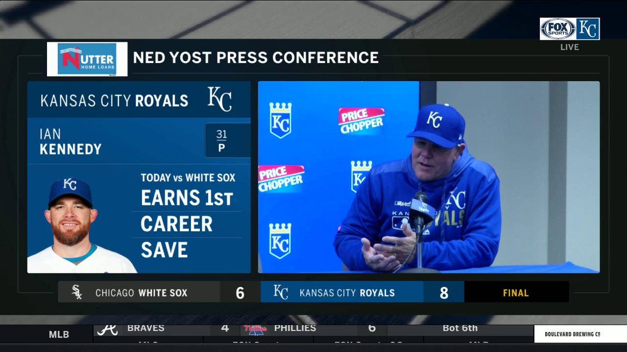 Yost credits Hamilton's speed: 'That's the type of baseball we like to play'