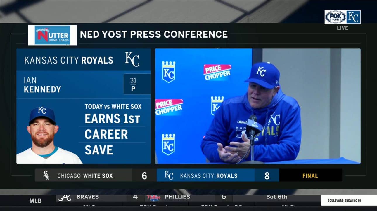 Yost credits Hamilton's speed: 'That's the type of baseball we like to play'