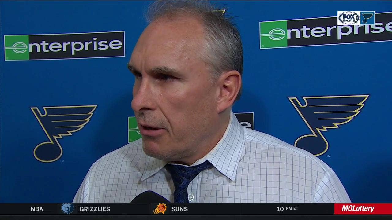 Berube on Allen: 'Jake made some real good saves when we needed them'
