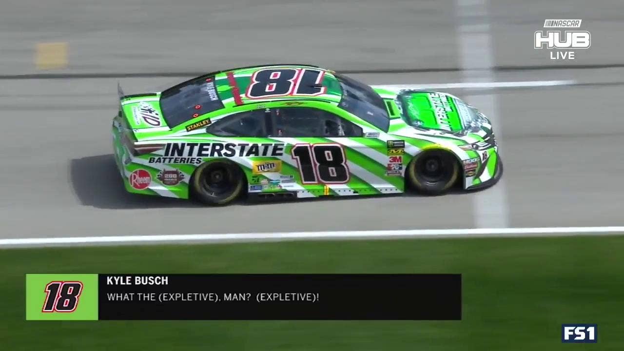 David Ragan goes "Next Level" on Kyle Busch's pit road chaos