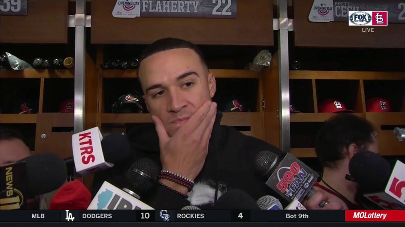 Flaherty on being Cards' starter for home opener: 'It was fun'